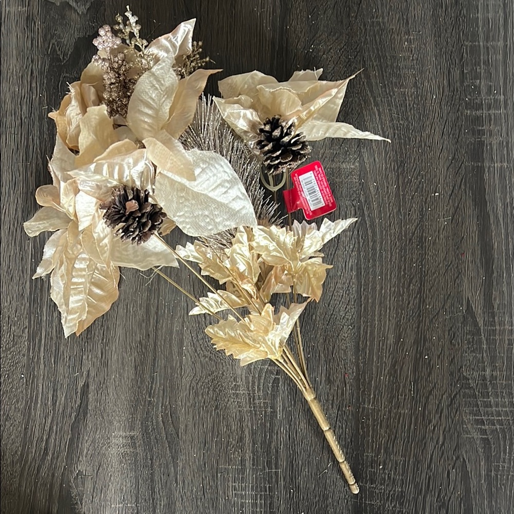 Elegant Gold Floral Arrangement